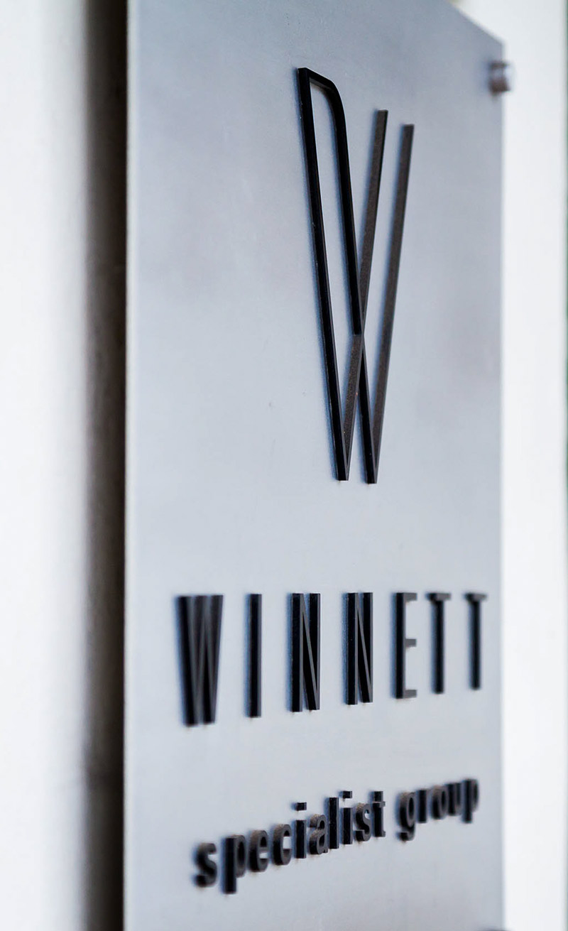 Winnett Specialist Group Signage